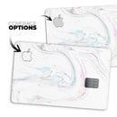 Mixtured Textured Marble v10 - Premium Protective Decal Skin-Kit for the Apple Credit Card