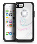 Mixtured Textured Marble v10 - iPhone 7 or 7 Plus Commuter Case Skin Kit