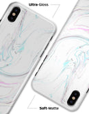 Mixtured Textured Marble v10 - iPhone X Clipit Case