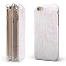 Mixtured Textured Marble v11 iPhone 6/6s or 6/6s Plus 2-Piece Hybrid INK-Fuzed Case