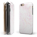 Mixtured Textured Marble v11 iPhone 6/6s or 6/6s Plus 2-Piece Hybrid INK-Fuzed Case