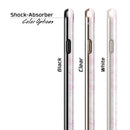 Mixtured Textured Marble v11 iPhone 6/6s or 6/6s Plus 2-Piece Hybrid INK-Fuzed Case