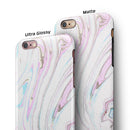 Mixtured Textured Marble v5 iPhone 6/6s or 6/6s Plus 2-Piece Hybrid INK-Fuzed Case
