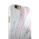 Mixtured Textured Marble v5 iPhone 6/6s or 6/6s Plus 2-Piece Hybrid INK-Fuzed Case
