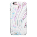 Mixtured Textured Marble v5 iPhone 6/6s or 6/6s Plus 2-Piece Hybrid INK-Fuzed Case
