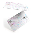 Mixtured Textured Marble v5 - Premium Protective Decal Skin-Kit for the Apple Credit Card