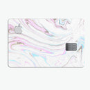 Mixtured Textured Marble v5 - Premium Protective Decal Skin-Kit for the Apple Credit Card