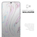 Mixtured Textured Marble v5 - Premium Vinyl Skin Decal for Samsung Galaxy S25 Ultra, S24, S23, S22 & All Galaxy S Models