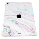 Mixtured Textured Marble v5 - Full Body Skin Decal for the Apple iPad Pro 12.9", 11", 10.5", 9.7", Air or Mini (All Models Available)