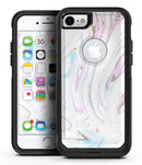 Mixtured Textured Marble v5 - iPhone 7 or 7 Plus Commuter Case Skin Kit