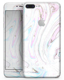 Mixtured Textured Marble v5 - Skin-kit for the iPhone 8 or 8 Plus