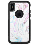 Mixtured Textured Marble v5 - iPhone X OtterBox Case & Skin Kits