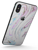 Mixtured Textured Marble v5 - iPhone X Skin-Kit