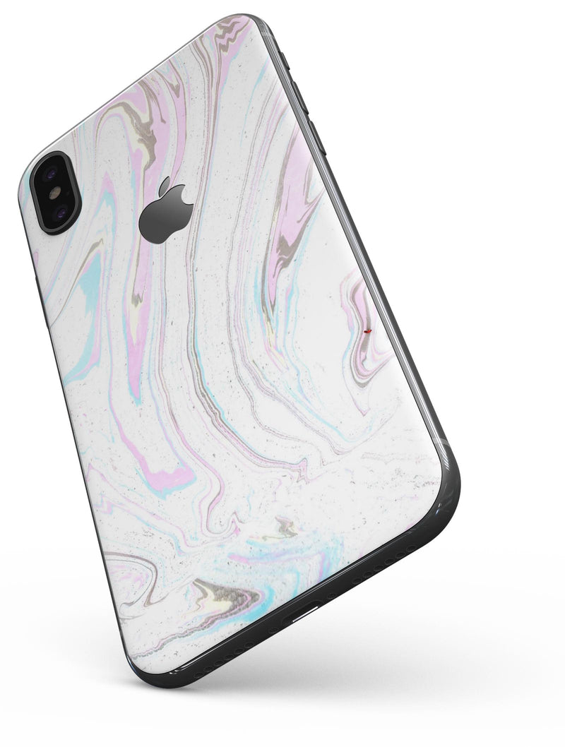 Mixtured Textured Marble v5 - iPhone X Skin-Kit
