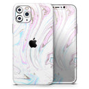 Mixtured Textured Marble v5 - Protective Skin Wrap & Decal – Compatible with iPhone SE to iPhone 17 Pro Max (All Models)