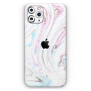 Mixtured Textured Marble v5 - Protective Skin Wrap & Decal – Compatible with iPhone SE to iPhone 17 Pro Max (All Models)