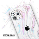 Mixtured Textured Marble v5 - Protective Skin Wrap & Decal – Compatible with iPhone SE to iPhone 17 Pro Max (All Models)