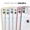 Mixtured Textured Marble v5 - Protective Skin Wrap & Decal – Compatible with iPhone SE to iPhone 17 Pro Max (All Models)