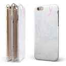 Mixtured Textured Marble v6 iPhone 6/6s or 6/6s Plus 2-Piece Hybrid INK-Fuzed Case