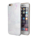 Mixtured Textured Marble v6 iPhone 6/6s or 6/6s Plus 2-Piece Hybrid INK-Fuzed Case