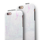 Mixtured Textured Marble v6 iPhone 6/6s or 6/6s Plus 2-Piece Hybrid INK-Fuzed Case