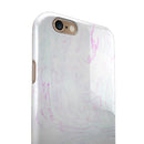 Mixtured Textured Marble v6 iPhone 6/6s or 6/6s Plus 2-Piece Hybrid INK-Fuzed Case