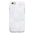 Mixtured Textured Marble v6 iPhone 6/6s or 6/6s Plus 2-Piece Hybrid INK-Fuzed Case