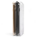 Mixtured Textured Marble v8 iPhone 6/6s or 6/6s Plus 2-Piece Hybrid INK-Fuzed Case