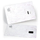 Mixtured Textured Marble v8 - Premium Protective Decal Skin-Kit for the Apple Credit Card