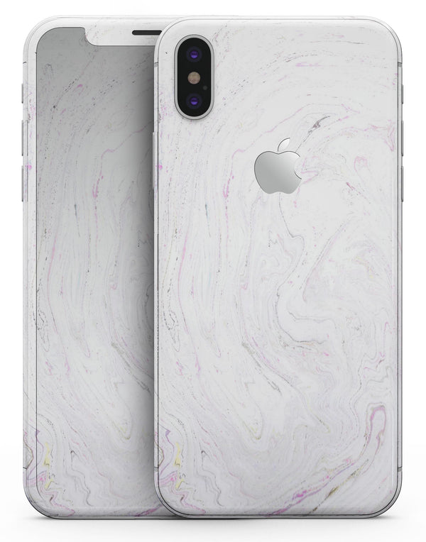 Mixtured Textured Marble v8 - iPhone X Skin-Kit
