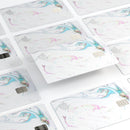 Mixtured Textured Marble v9 - Premium Protective Decal Skin-Kit for the Apple Credit Card