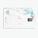 Mixtured Textured Marble v9 - Premium Protective Decal Skin-Kit for the Apple Credit Card