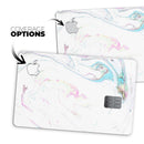 Mixtured Textured Marble v9 - Premium Protective Decal Skin-Kit for the Apple Credit Card