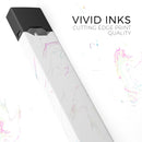 Mixtured Textured Marble v9 - Premium Decal Protective Skin-Wrap Sticker compatible with the Juul Labs vaping device