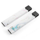 Mixtured Textured Marble v9 - Premium Decal Protective Skin-Wrap Sticker compatible with the Juul Labs vaping device