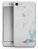 Mixtured Textured Marble v9 - Skin-kit for the iPhone 8 or 8 Plus