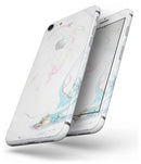 Mixtured Textured Marble v9 - Skin-kit for the iPhone 8 or 8 Plus