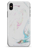 Mixtured Textured Marble v9 - iPhone X Clipit Case