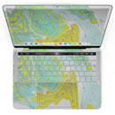 MacBook Pro with Touch Bar Skin Kit - Mixtured_Yellow_and_Green_Textured_Marble-MacBook_13_Touch_V4.jpg?