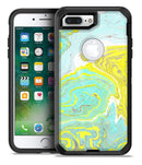 Mixtured Yellow and Green Textured Marble - iPhone 7 Plus/8 Plus OtterBox Case & Skin Kits