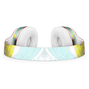 Mixtured Yellow and Green Textured Marble Full-Body Skin Kit for the Beats by Dre Solo 3 Wireless Headphones