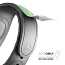 Mixtured Yellow and Green Textured Marble - Decal Skin Wrap Kit for the Disney Magic Band