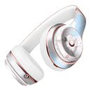 Mixtured blue and Gray v3 Textured Marble Full-Body Skin Kit for the Beats by Dre Solo 3 Wireless Headphones