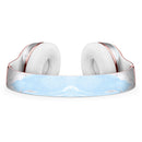Mixtured blue and Gray v3 Textured Marble Full-Body Skin Kit for the Beats by Dre Solo 3 Wireless Headphones