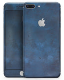 Mixtures of Blue Painted Surface - Skin-kit for the iPhone 8 or 8 Plus