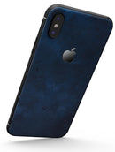 Mixtures of Blue Painted Surface - iPhone X Skin-Kit