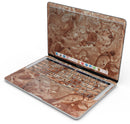 Modern Marble Copper Metallic Mix V5 - Skin Decal Wrap Kit Compatible with the Apple MacBook Pro, Pro with Touch Bar or Air (11", 12", 13", 15" & 16" - All Versions Available)