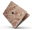 Modern Marble Copper Metallic Mix V5 - Skin Decal Wrap Kit Compatible with the Apple MacBook Pro, Pro with Touch Bar or Air (11", 12", 13", 15" & 16" - All Versions Available)