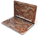 Modern Marble Copper Metallic Mix V6 - Skin Decal Wrap Kit Compatible with the Apple MacBook Pro, Pro with Touch Bar or Air (11", 12", 13", 15" & 16" - All Versions Available)