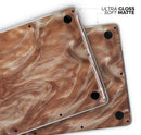 Modern Marble Copper Metallic Mix V7 - Skin Decal Wrap Kit Compatible with the Apple MacBook Pro, Pro with Touch Bar or Air (11", 12", 13", 15" & 16" - All Versions Available)